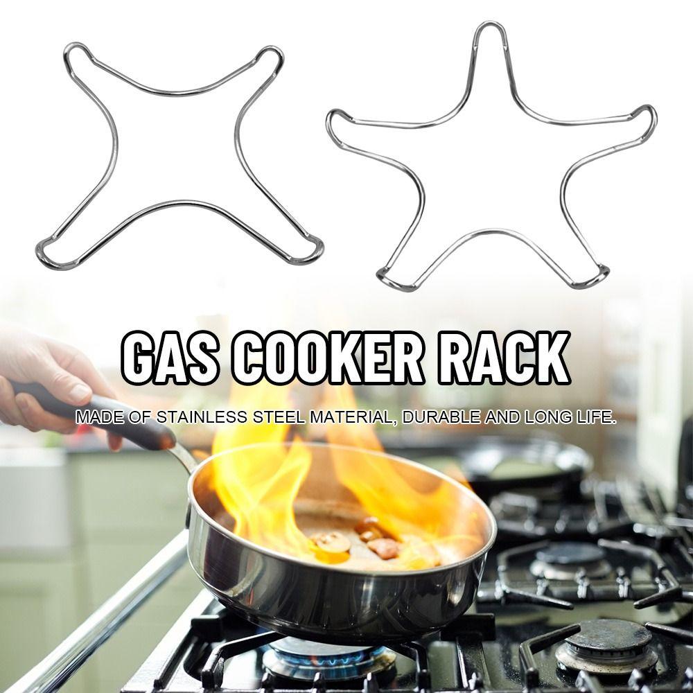 Steel Chrome Plated Kitchen Accessories Cooking Pan Holder Gas Hob Rack Pot Stand Stove Top Support A-2Pcs
Steel Chrome Plated Kitchen Accessories Cooking Pan Holder Gas Hob Rack Pot Stand Stove Top Support A-2Pcs