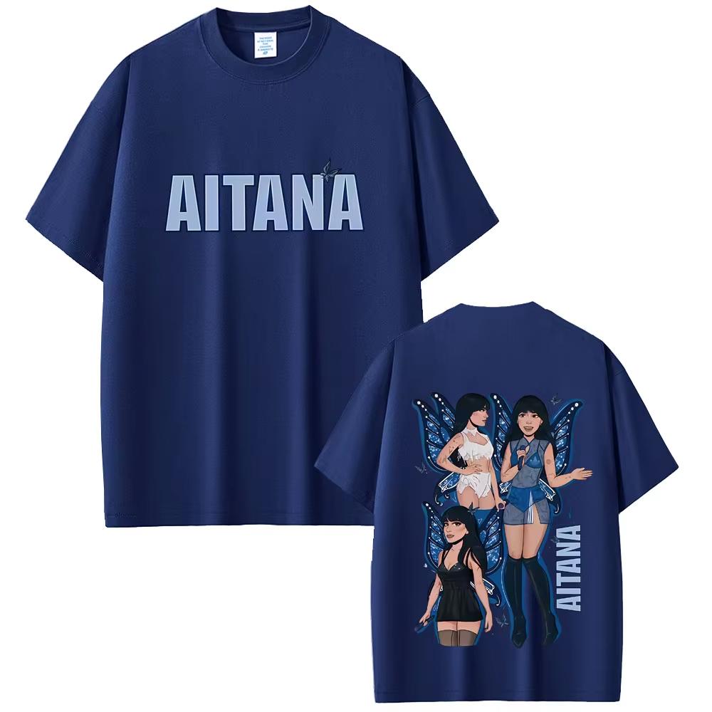 Singer Aitana Butterfly Graphic Tshirt CUARTO AZUL Tour TShirts 2026 Spring summer Fashion Pop Music Streetwear Men Cotton Top 4XL
Singer Aitana Butterfly Graphic Tshirt CUARTO AZUL Tour TShirts 2026 Spring summer Fashion Pop Music Streetwear Men Cotton Top 4XL