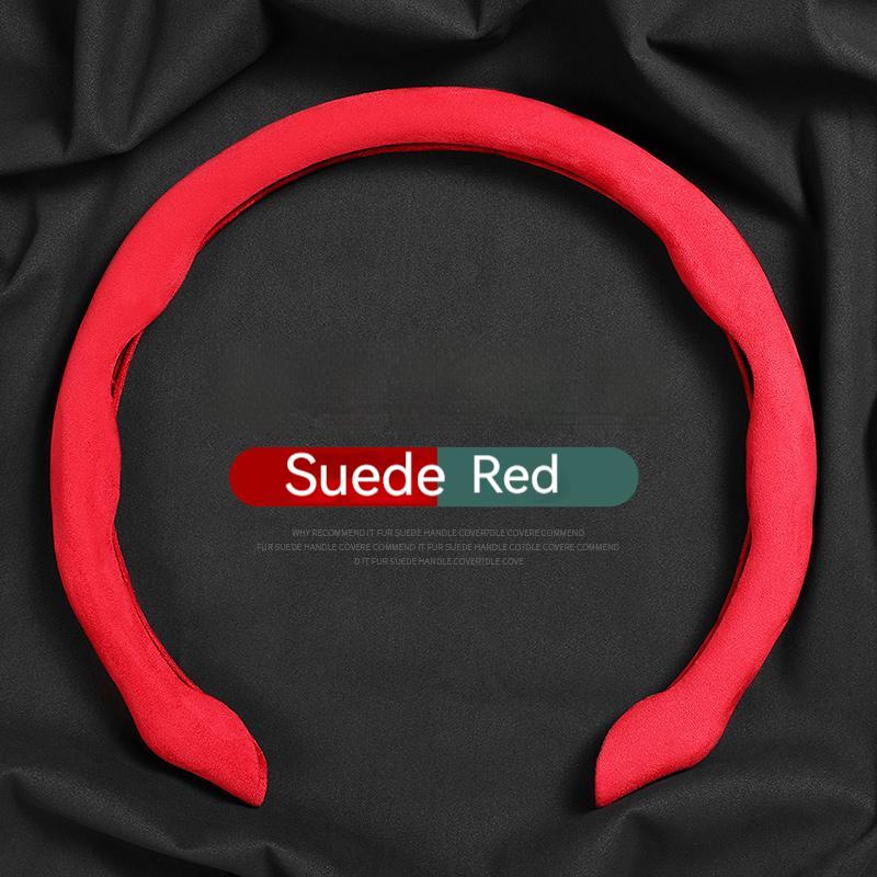 Car Suede Steering Wheel Cover Summer Sweat-absorbin For Tesla Model 3 Y Model S Model X Car-styling Hot New car A2023 2022 2021
Car Suede Steering Wheel Cover Summer Sweat-absorbin For Tesla Model 3 Y Model S Model X Car-styling Hot New car A2023 2022 2021