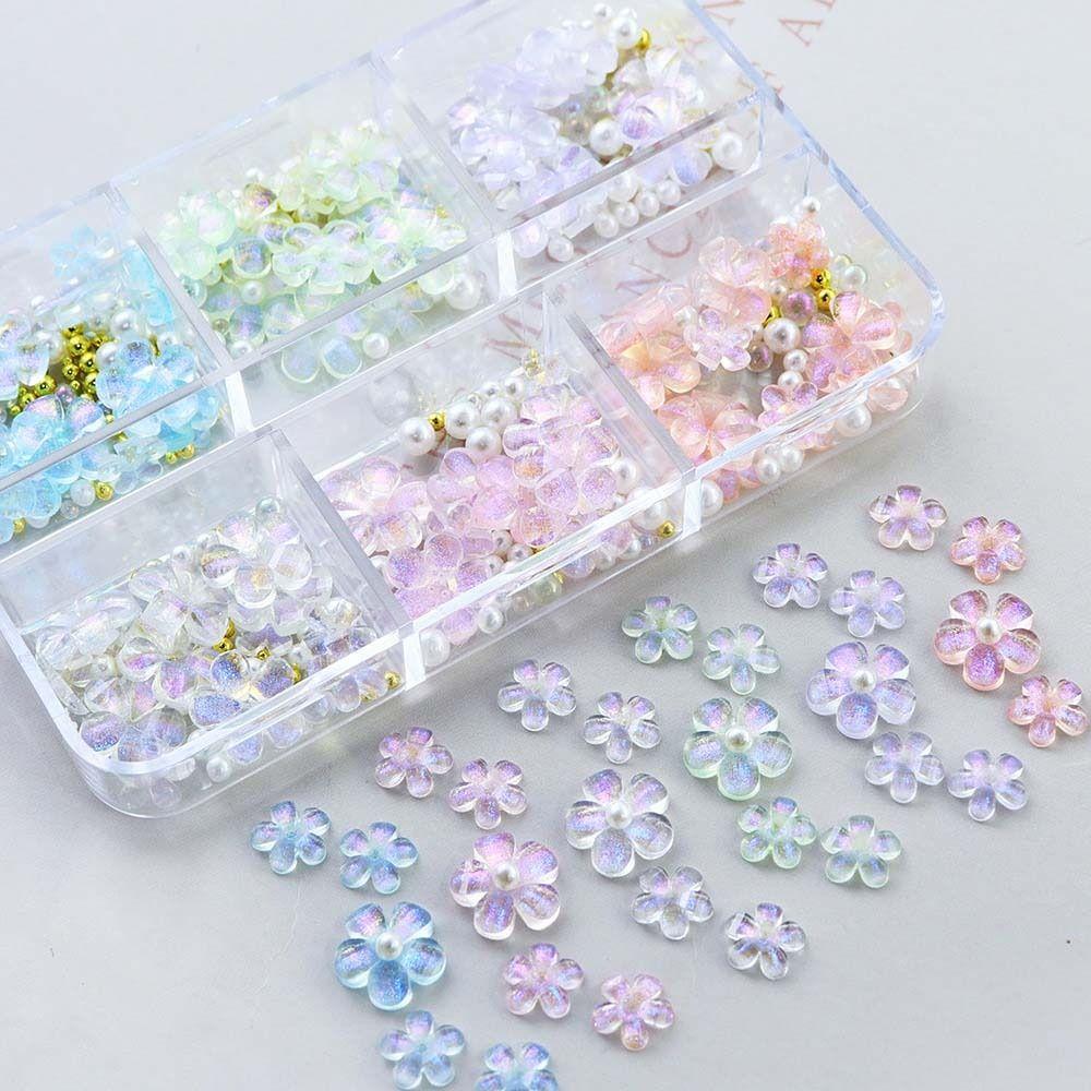 Five-petaled Flowers Flowers Nail Decorations Mixed Color Flowers Nail Accessories Nail Salon
Five-petaled Flowers Flowers Nail Decorations Mixed Color Flowers Nail Accessories Nail Salon