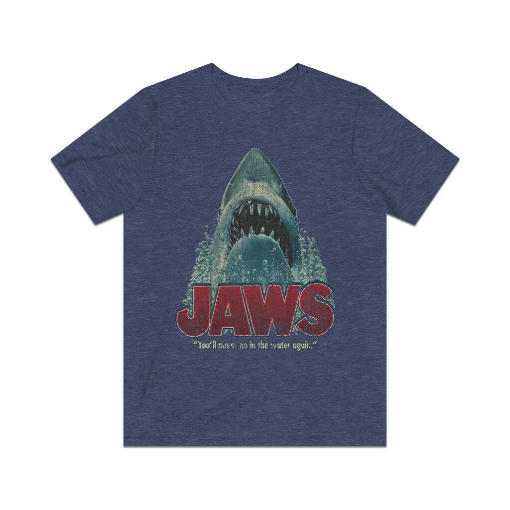 Jaws 1975 Vintage Men s T shirt 4XL
Jaws 1975 Vintage Men s T shirt 4XL