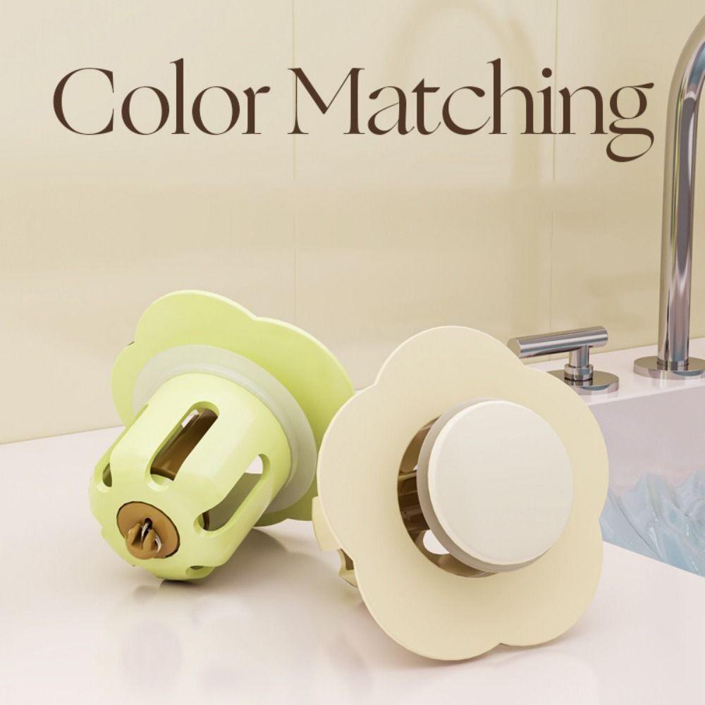 No Overflow Pop-up Sink Drain Bounce Core Sink Drain Plug Bathroom Sink Stopper Wash Basin Holes вершковий
No Overflow Pop-up Sink Drain Bounce Core Sink Drain Plug Bathroom Sink Stopper Wash Basin Holes вершковий