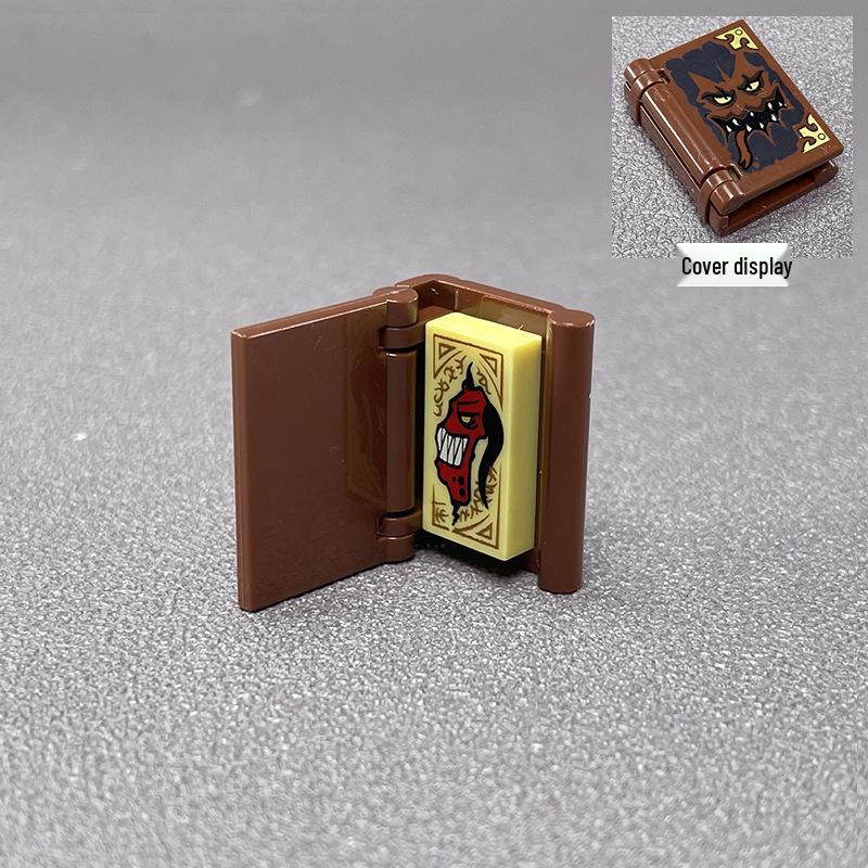 Строительные блоки из мелких деталей: Минифигурка Раскрывающаяся Волшебная Книга 24324 & 24093
Строительные блоки из мелких деталей: Минифигурка Раскрывающаяся Волшебная Книга 24324 & 24093