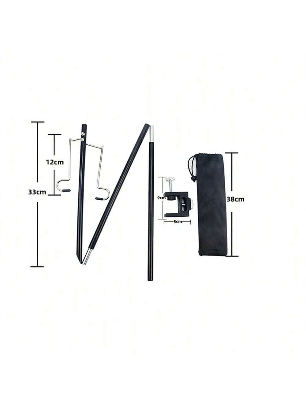 Camping Hiking Folding Light Stand Ultralight Table Lantern Hanger Portable Detachable Lantern Stand Holder Outdoor Equipment світло-сірий колір
Camping Hiking Folding Light Stand Ultralight Table Lantern Hanger Portable Detachable Lantern Stand Holder Outdoor Equipment світло-сірий колір
