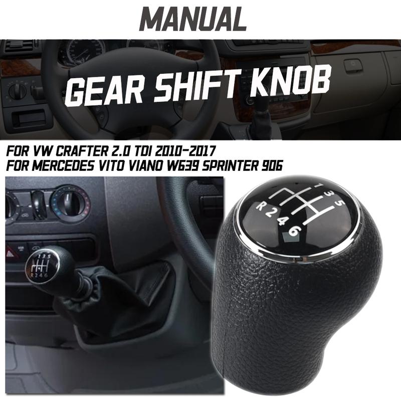 For Mercedes Benz Vito Viano W639 Sprinter 906 Gear Shifter Knob Lever Manual 6 Speed For VW Crafter 2.0 TDI 2010-2017
For Mercedes Benz Vito Viano W639 Sprinter 906 Gear Shifter Knob Lever Manual 6 Speed For VW Crafter 2.0 TDI 2010-2017
