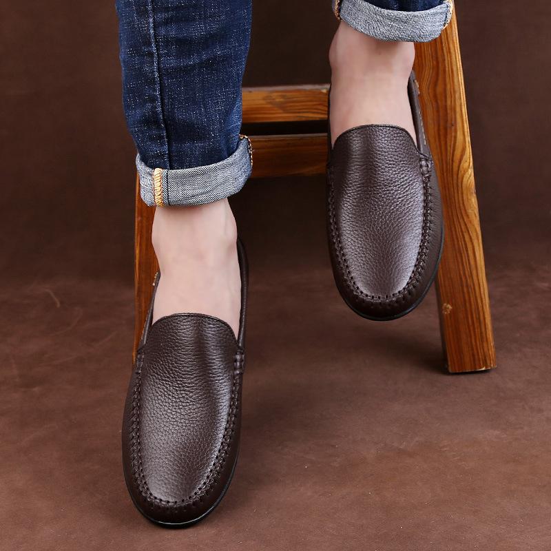Doudou shoes hollow breathable men s shoes four seasons first layer cowhide casual leather shoes dad leather shoes 46
Doudou shoes hollow breathable men s shoes four seasons first layer cowhide casual leather shoes dad leather shoes 46