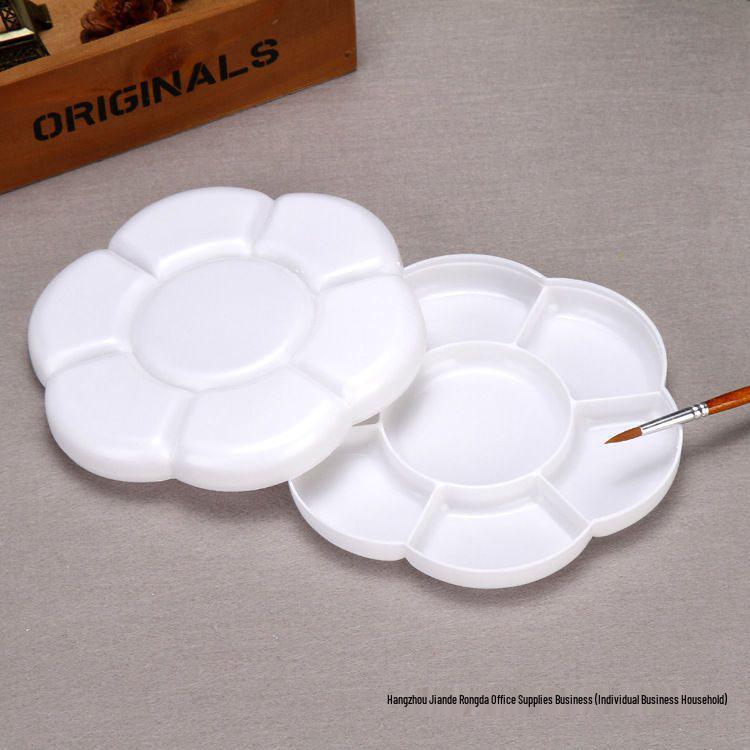 Plum Blossom Shaped Paint Palette for Furniture Repair - Mix Oil & Water-Based Paints
Plum Blossom Shaped Paint Palette for Furniture Repair - Mix Oil & Water-Based Paints