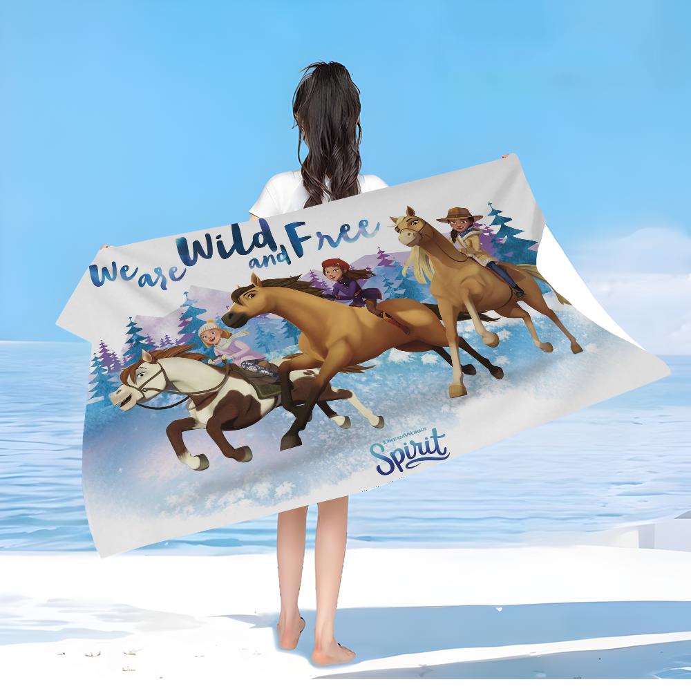 Spirit Riding Free Horses Microfiber Beach Towel Absorbent Quick dry Soft Yoga Swimming Resort Mountain Climbing Towel W30*H60(CM)
Spirit Riding Free Horses Microfiber Beach Towel Absorbent Quick dry Soft Yoga Swimming Resort Mountain Climbing Towel W30*H60(CM)