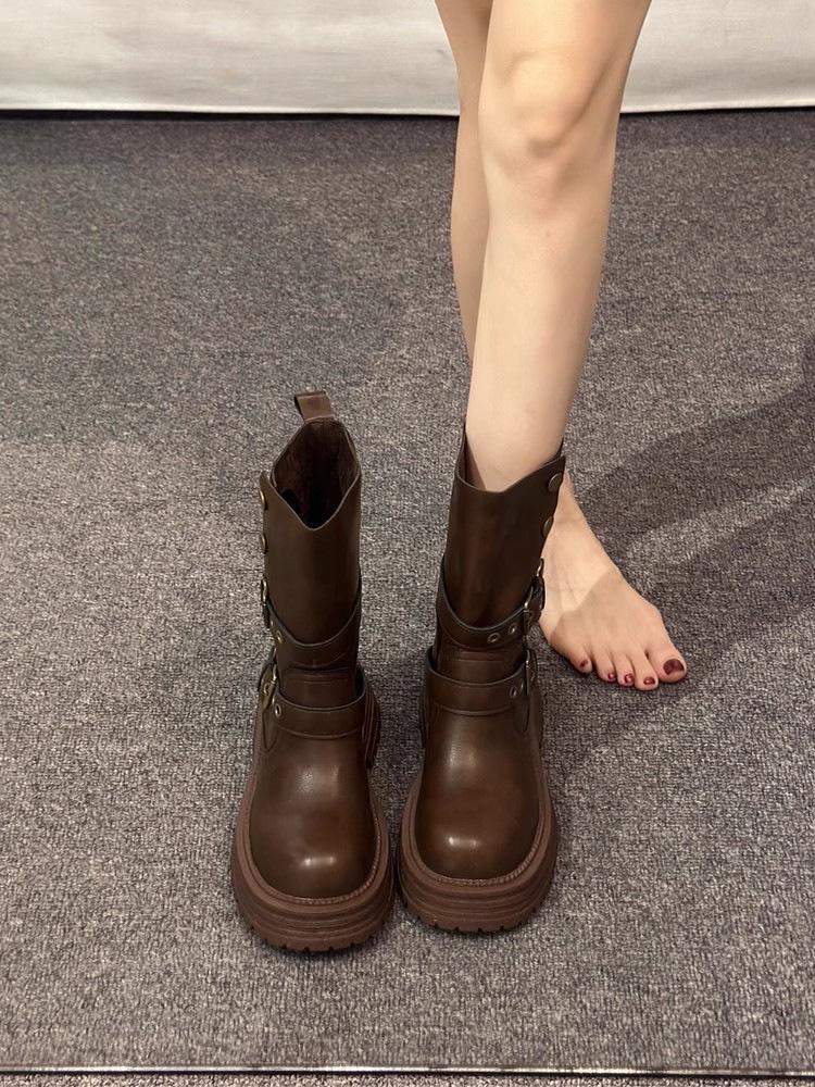 2025 New Retro Black Women s Mid-Calf Martin Boots with Thick Soles Size 36 - Standard + Shipping Insurance
2025 New Retro Black Women s Mid-Calf Martin Boots with Thick Soles Size 36 - Standard + Shipping Insurance