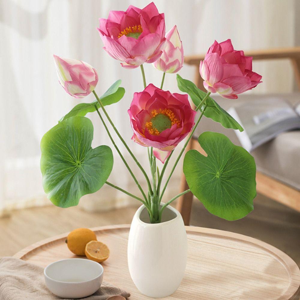 Realistic Artificial Lotus Flower Green Plants Fake Flowers Home Living Room Decor червоний
Realistic Artificial Lotus Flower Green Plants Fake Flowers Home Living Room Decor червоний