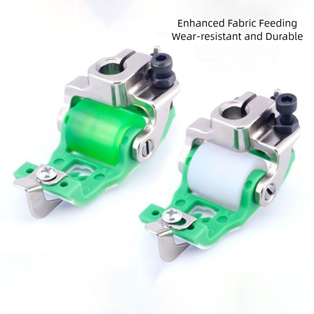3 Needle 5 Thread Roller Presser Foot Plastic Adjustable Sewing Machine Roller Presser Foot No Cloth Eating Sewing Presser Foot
3 Needle 5 Thread Roller Presser Foot Plastic Adjustable Sewing Machine Roller Presser Foot No Cloth Eating Sewing Presser Foot