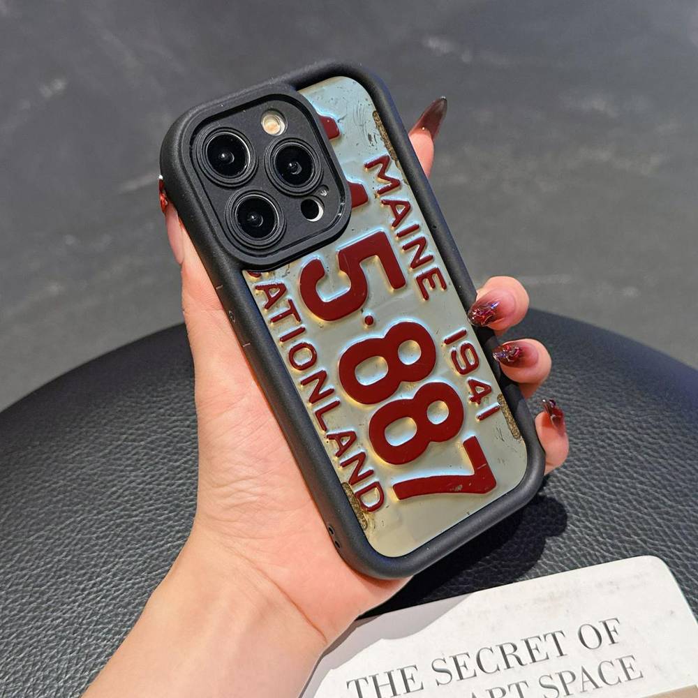 Retro Vintage License Plate Soft TPU Phone Case For iphone 17 Air 16 15 14 13 12 11 Pro Max Plus Cover iPhone 11 pro
Retro Vintage License Plate Soft TPU Phone Case For iphone 17 Air 16 15 14 13 12 11 Pro Max Plus Cover iPhone 11 pro