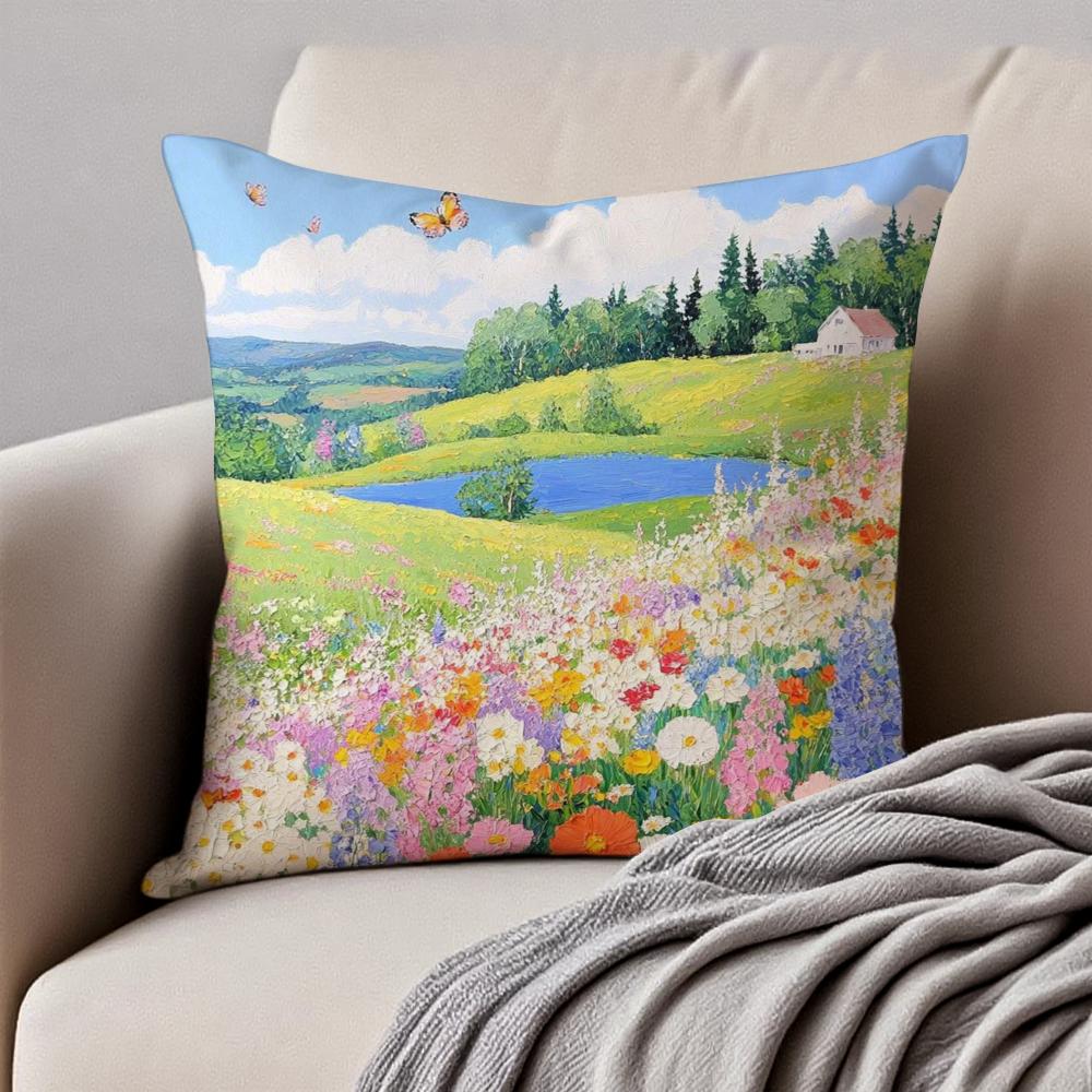 Flower Vase Cushion Cover Pillowcase Antidustmite Invisible Zipper Short Plush Sofa Cushion 30X30cm
Flower Vase Cushion Cover Pillowcase Antidustmite Invisible Zipper Short Plush Sofa Cushion 30X30cm