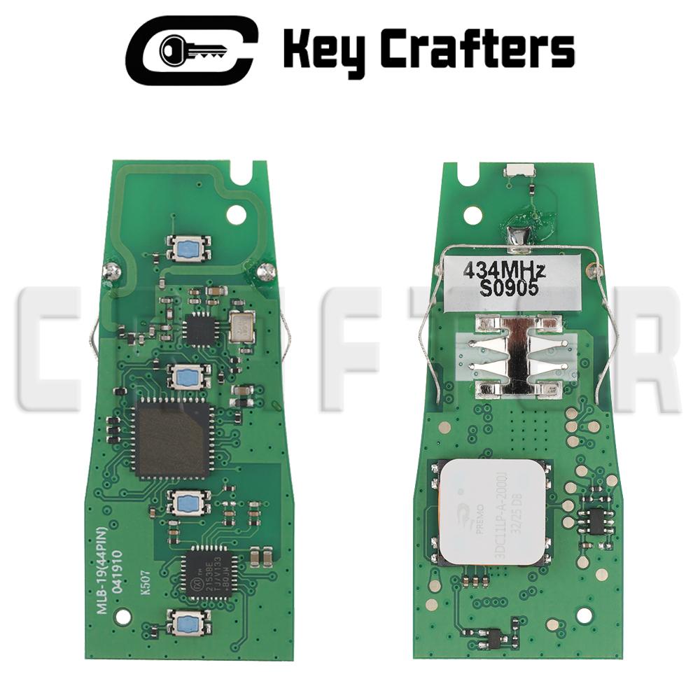 Key Crafters KEYDIY PCB 5M CHIP 434MHz Smart Car Key For Porsche MLB Cayenne Panamera Taycan Macann 718 991 Blade HU162T Key Cut (as the picture,Not Cutting)
Key Crafters KEYDIY PCB 5M CHIP 434MHz Smart Car Key For Porsche MLB Cayenne Panamera Taycan Macann 718 991 Blade HU162T Key Cut (as the picture,Not Cutting)