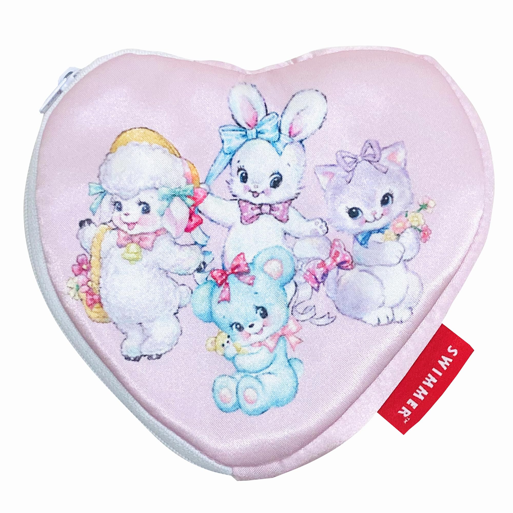 MORIPiLO Tissue SWIMMER Swimmer Small Item Plush Toy 13x13cm Heart Character by Morishita Makura Case, Goods, Holder, Pouch, Cute, (Retro Pink)
MORIPiLO Tissue SWIMMER Swimmer Small Item Plush Toy 13x13cm Heart Character by Morishita Makura Case, Goods, Holder, Pouch, Cute, (Retro Pink)