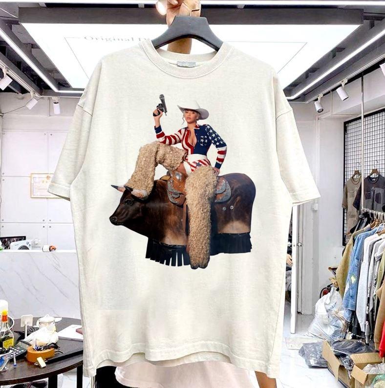 Beyoncé Cowboy Carter Art TShirt Cowgirl 90s Basic style white tee NH21802 Unisex T-Shirt S
Beyoncé Cowboy Carter Art TShirt Cowgirl 90s Basic style white tee NH21802 Unisex T-Shirt S