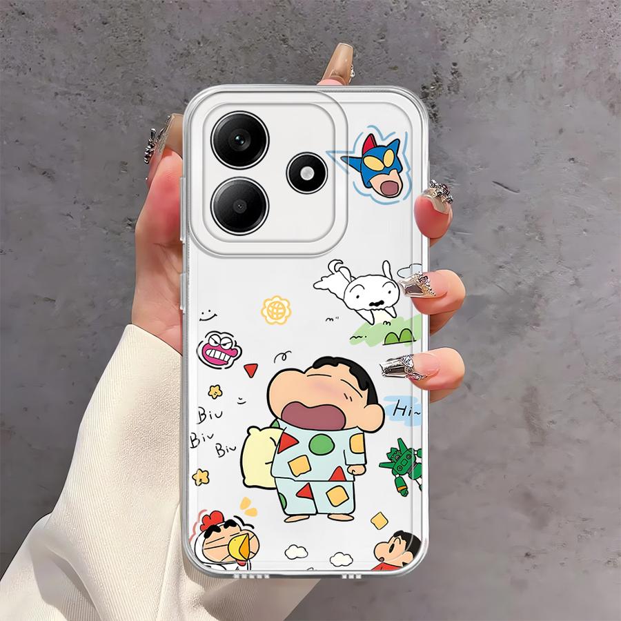 Case for Xiaomi Redmi Note 14 Pro Plus A4 12S 13C 10S 9 10 11S Note 13 11 12 14C Soft Phone Cover Cute Crayons Shinchan Redmi Note 11 Pro 5G
Case for Xiaomi Redmi Note 14 Pro Plus A4 12S 13C 10S 9 10 11S Note 13 11 12 14C Soft Phone Cover Cute Crayons Shinchan Redmi Note 11 Pro 5G
