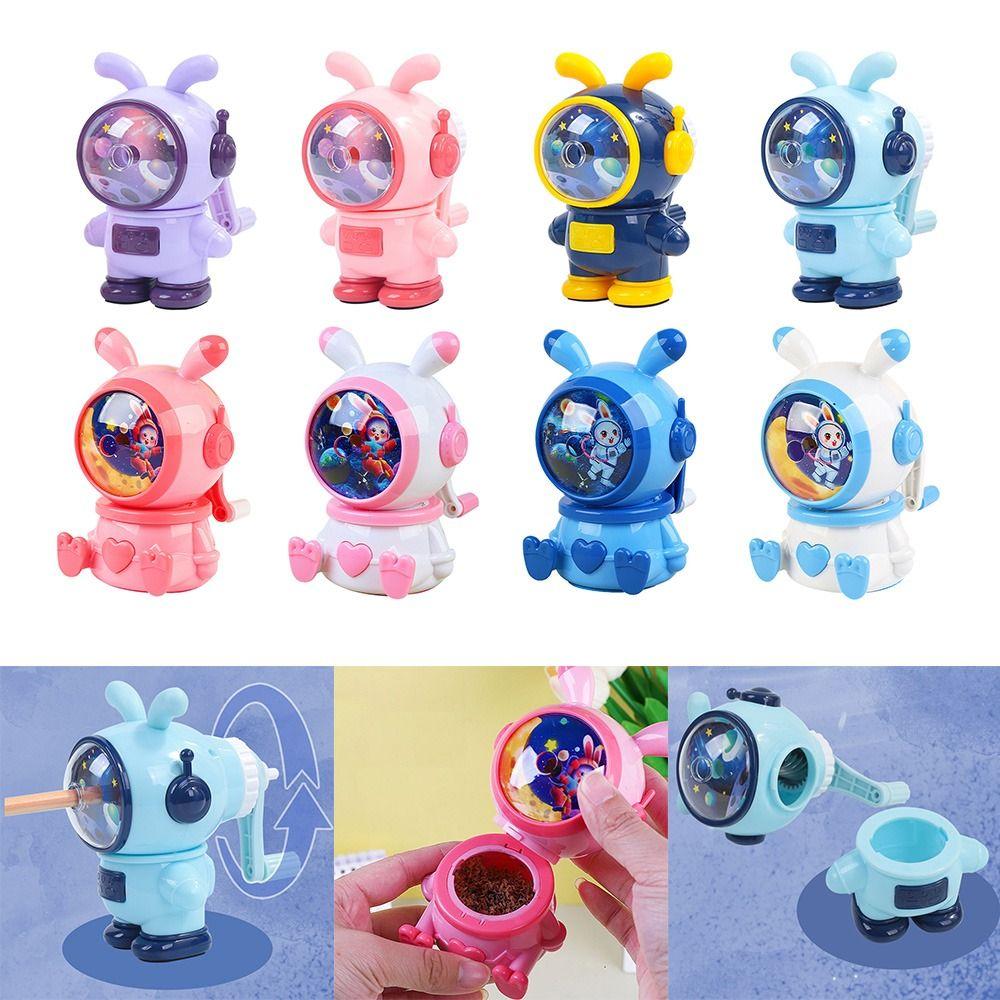 Automatically Pencil Sharpener School Supplies Third Gear Adjustable Space Rabbit Pencil Sharpener
Automatically Pencil Sharpener School Supplies Third Gear Adjustable Space Rabbit Pencil Sharpener