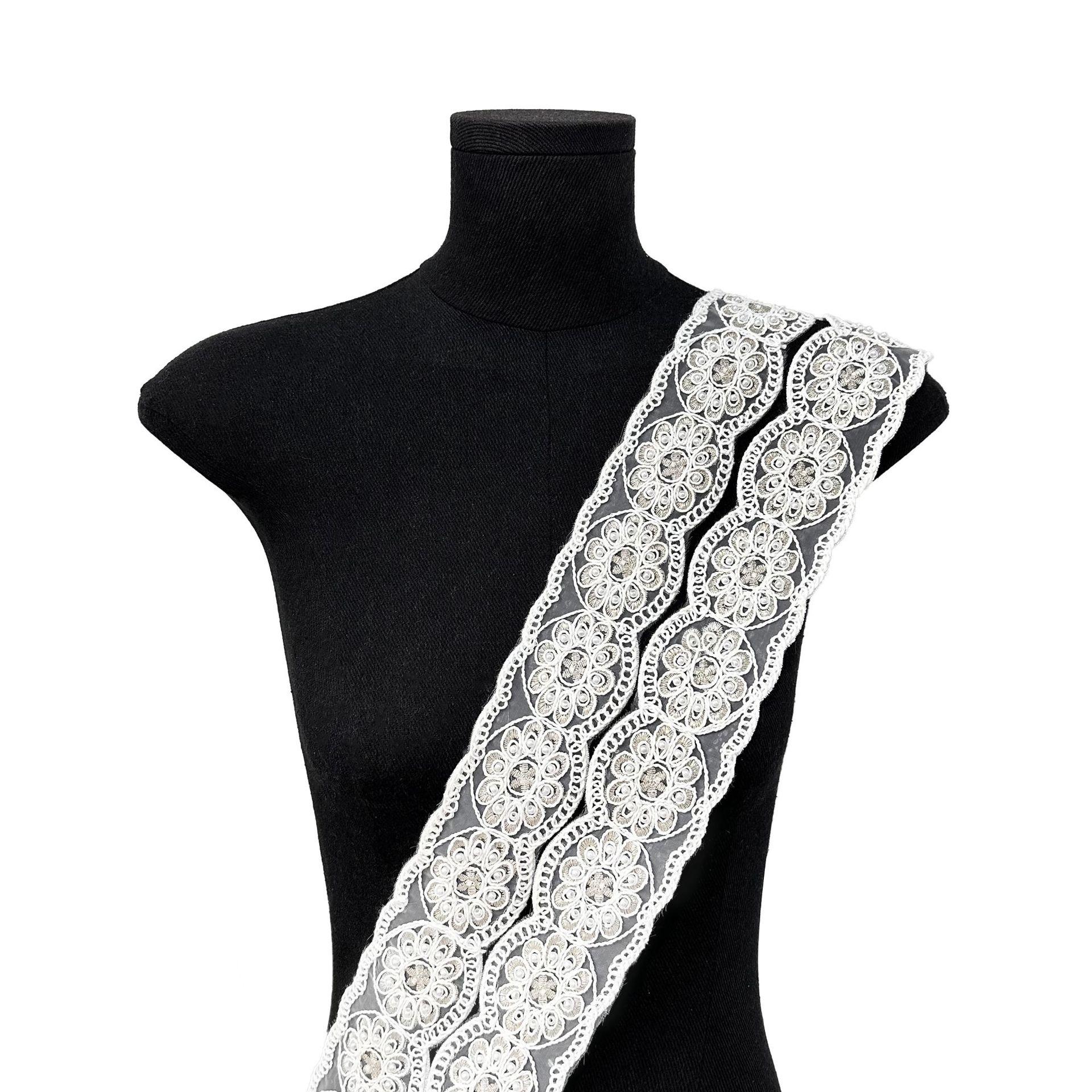 5.5 см Белые Бусины Ручной Работы Этнический Стиль Нить Штрих-код Одежда Манжеты Вырез Декоративное Кружево для Пояса T3159 white one size
5.5 см Белые Бусины Ручной Работы Этнический Стиль Нить Штрих-код Одежда Манжеты Вырез Декоративное Кружево для Пояса T3159 white one size