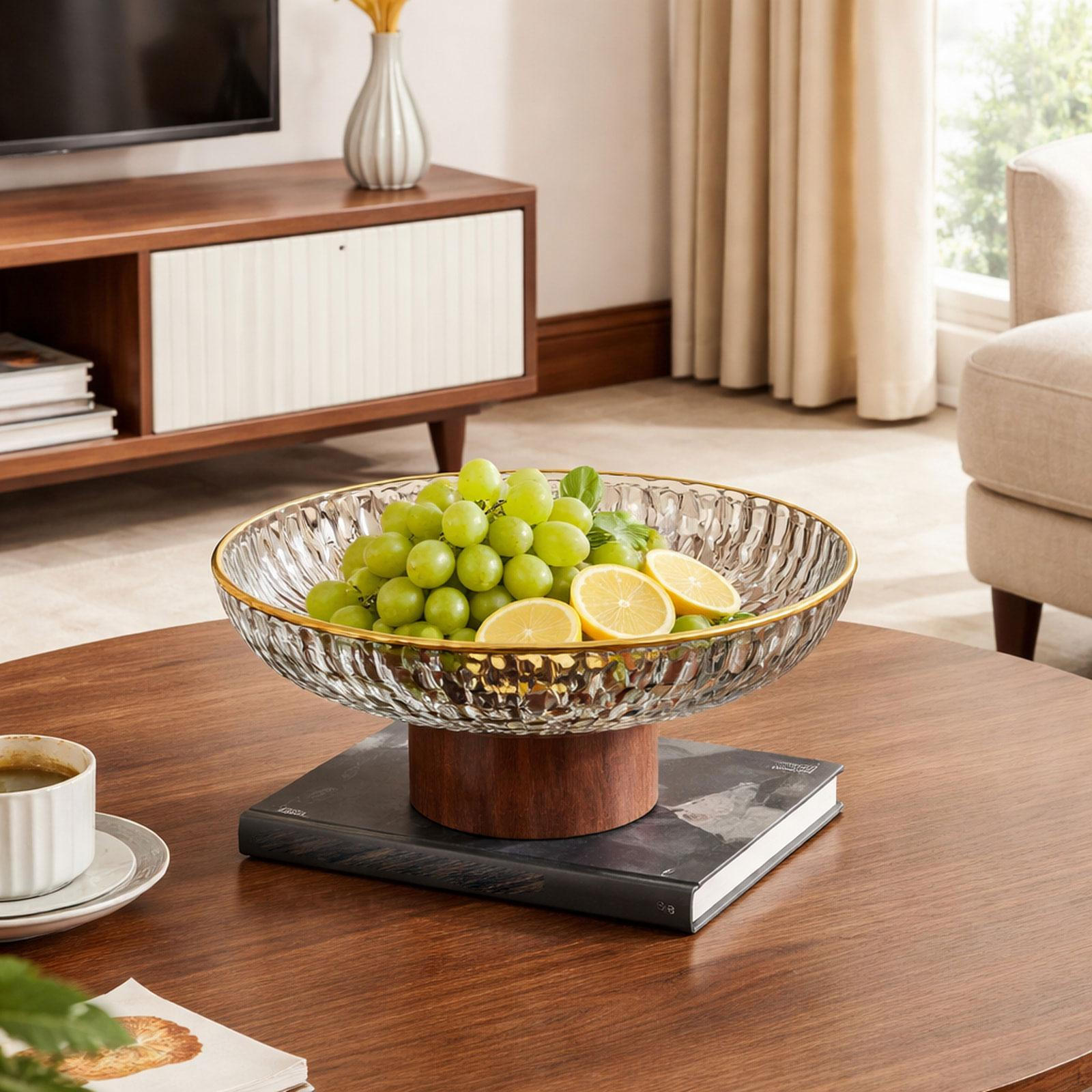 Decorative Bowl Fruit Pedestal Serving Removable Snacks Tray сірий колір
Decorative Bowl Fruit Pedestal Serving Removable Snacks Tray сірий колір