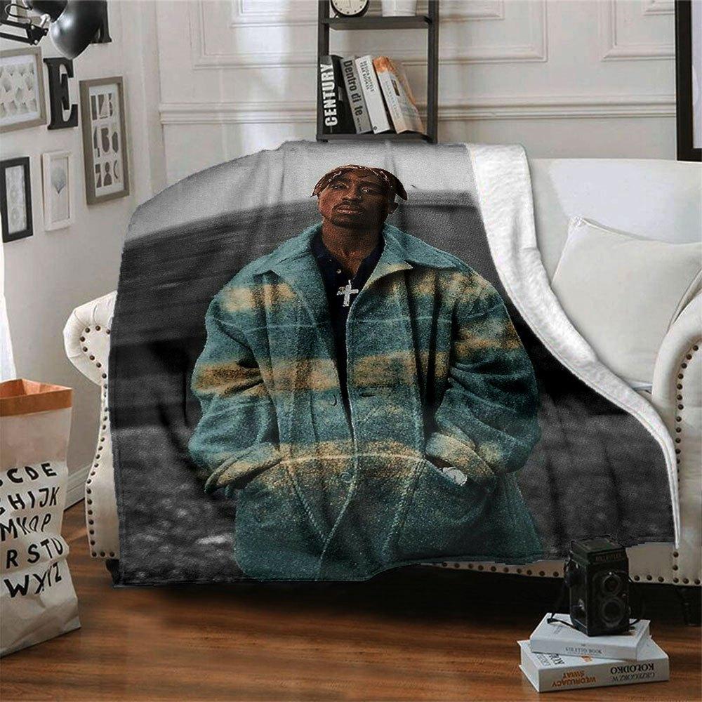 1pc 2PacHip-Hop Blanket Soft Lightweight All-Season Multi-Purpose Throw for Sofa, Bed, Office & Picnics, French Style with Iconic Album Art D37 80cmx120cm(31inx47in)
1pc 2PacHip-Hop Blanket Soft Lightweight All-Season Multi-Purpose Throw for Sofa, Bed, Office & Picnics, French Style with Iconic Album Art D37 80cmx120cm(31inx47in)