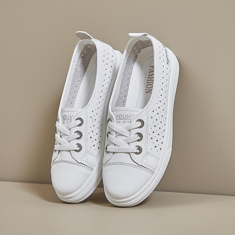 Summer hollow breathable student board shoes for casual height increase 35 срібний/білий
Summer hollow breathable student board shoes for casual height increase 35 срібний/білий