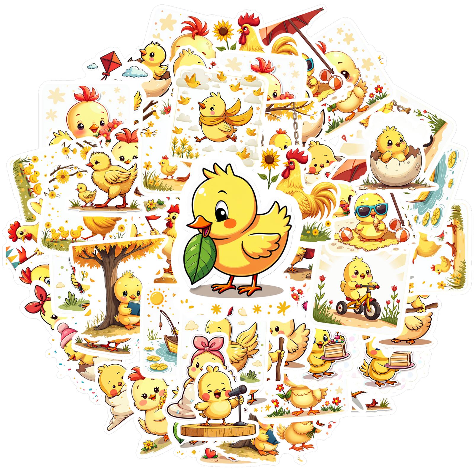 35pcs-100pcs Whimsical Barnyard Stickers Playful Playful Birds Students Stickers Funny Stickers For Laptop Motorcycle Luggage
35pcs-100pcs Whimsical Barnyard Stickers Playful Playful Birds Students Stickers Funny Stickers For Laptop Motorcycle Luggage