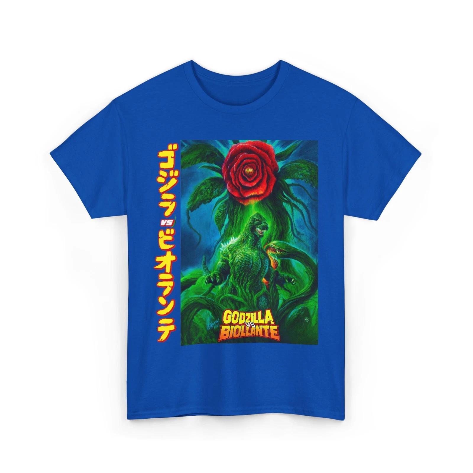 GODZILLA VS. BIOLLANTE. 100% Cotton T-shirt Mens Tees Top Unisex Heavy Cotton Tee 3XL
GODZILLA VS. BIOLLANTE. 100% Cotton T-shirt Mens Tees Top Unisex Heavy Cotton Tee 3XL