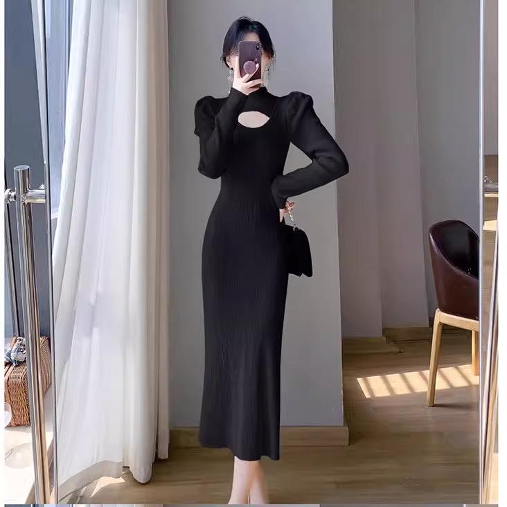 Korean Style Puff Sleeve High Neck Hollow Out Dress - Women s Autumn/Winter 2025 Collection Large чорний
Korean Style Puff Sleeve High Neck Hollow Out Dress - Women s Autumn/Winter 2025 Collection Large чорний