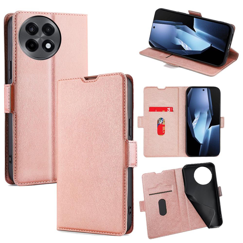For OnePlus Ace 5 Pro 5G/Ace 5 5G Case Card Holder PU Leather Phone Cover Rose Gold
For OnePlus Ace 5 Pro 5G/Ace 5 5G Case Card Holder PU Leather Phone Cover Rose Gold