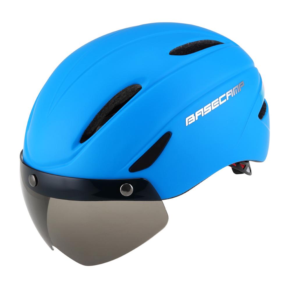 BACECAMP BC001 Cycling Safety Helmet with Integrated Goggles Motorcycle Helmet Lake Blue
BACECAMP BC001 Cycling Safety Helmet with Integrated Goggles Motorcycle Helmet Lake Blue