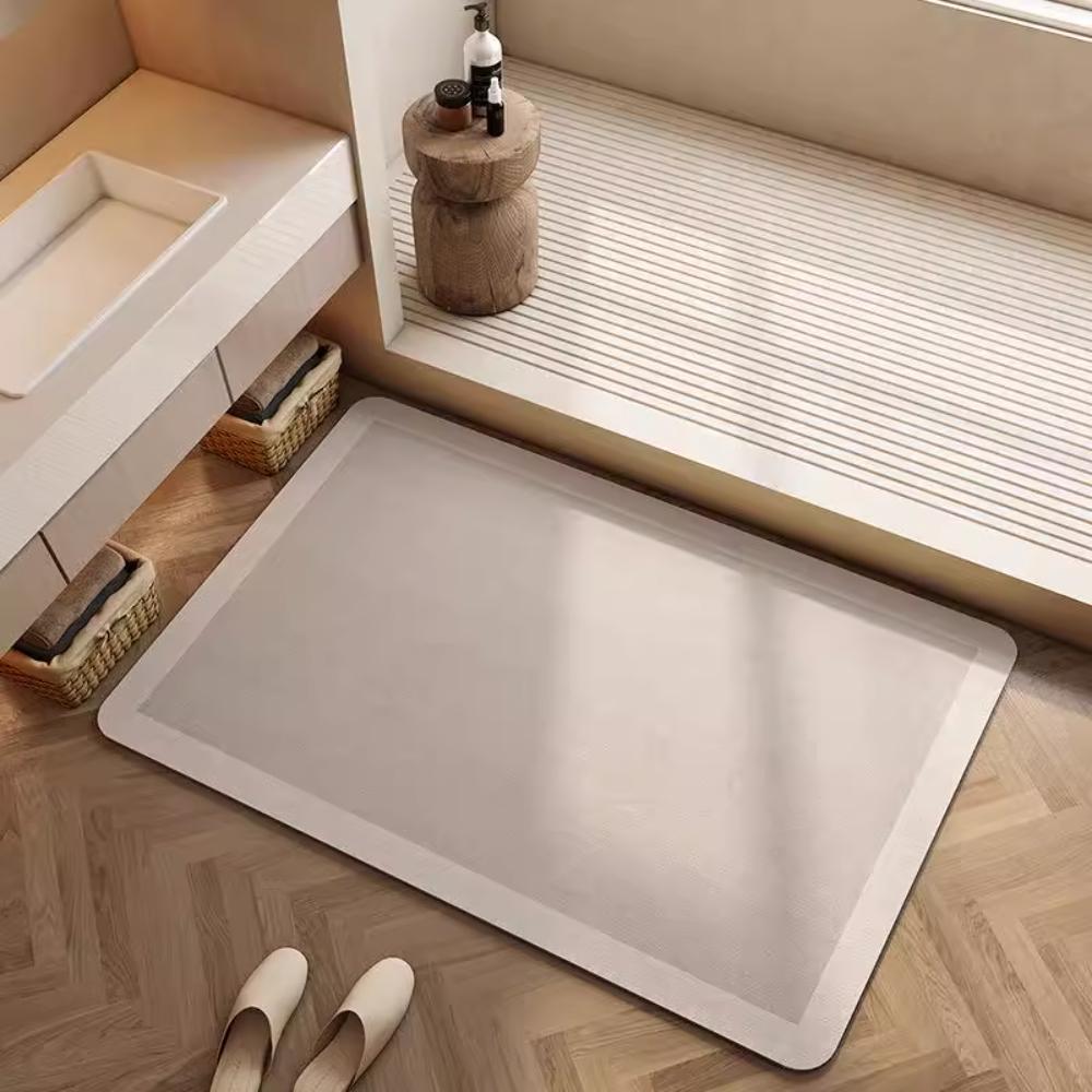 Simple Light Luxury Solid Colour Doormat Soft Comfortable Anti-slip Antistatic Bathroom Washroom Home Decorative Carpet 30X40CM(1X1.3FT
Simple Light Luxury Solid Colour Doormat Soft Comfortable Anti-slip Antistatic Bathroom Washroom Home Decorative Carpet 30X40CM(1X1.3FT
