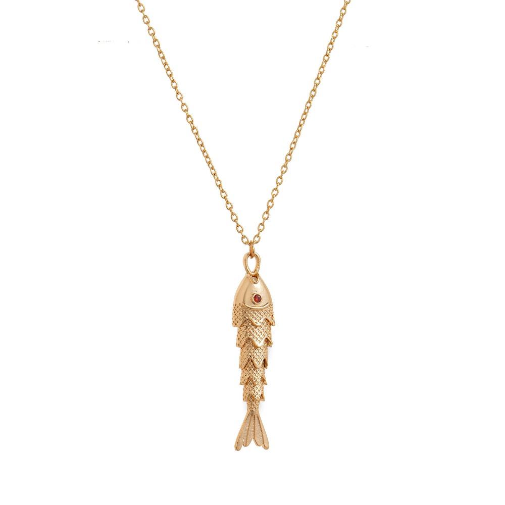 Позолоченная подвеска-ожерелье 45 см цепочка до ключицы Легкая роскошь Ожерелье с рыбой кои Ювелирный подарок 1
Позолоченная подвеска-ожерелье 45 см цепочка до ключицы Легкая роскошь Ожерелье с рыбой кои Ювелирный подарок 1