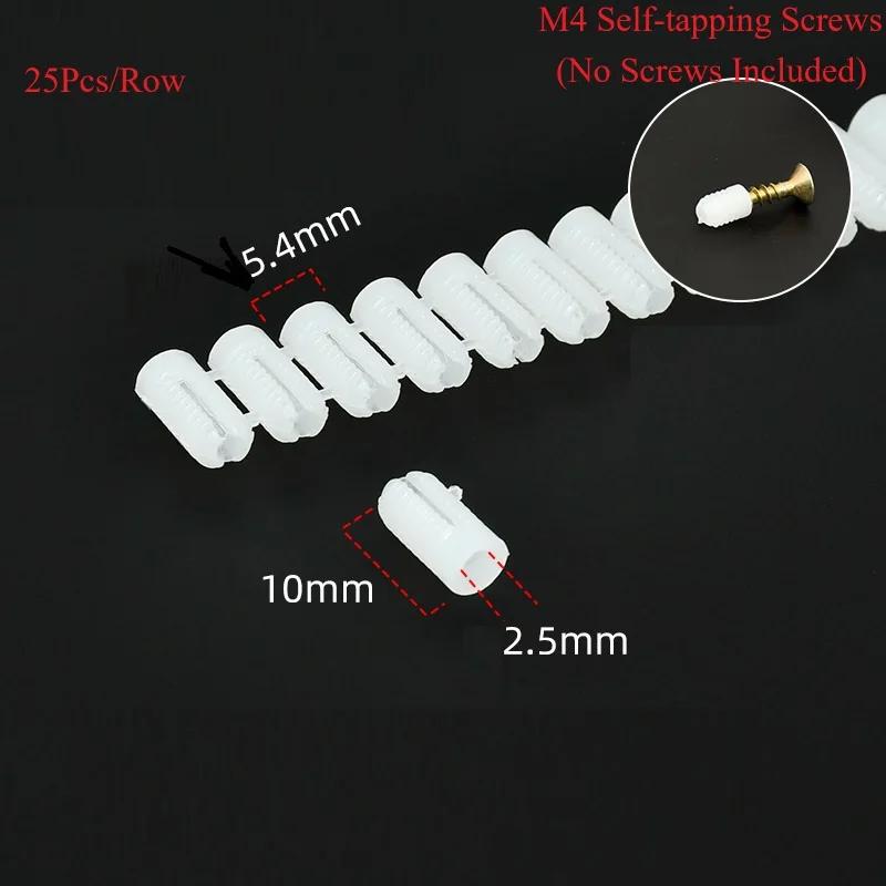 2000Pcs Plastic Insert Nut E-nut For Furniture Cabinet Hinge Cam Connecting Dowel Fastening
2000Pcs Plastic Insert Nut E-nut For Furniture Cabinet Hinge Cam Connecting Dowel Fastening