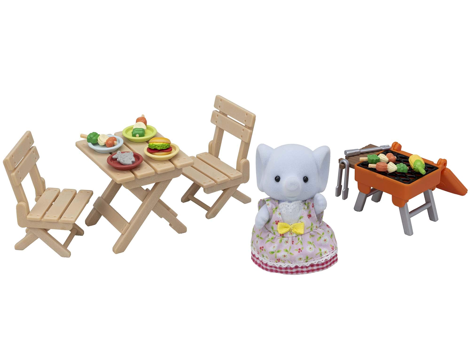 Sylvanian Families Set Sky Barbecue Set Elephant Girl ST Mark Certification For Ages 3 and Up Toy Dollhouse Sylvanian Families EPOCH Doll/Furniture
Sylvanian Families Set Sky Barbecue Set Elephant Girl ST Mark Certification For Ages 3 and Up Toy Dollhouse Sylvanian Families EPOCH Doll/Furniture