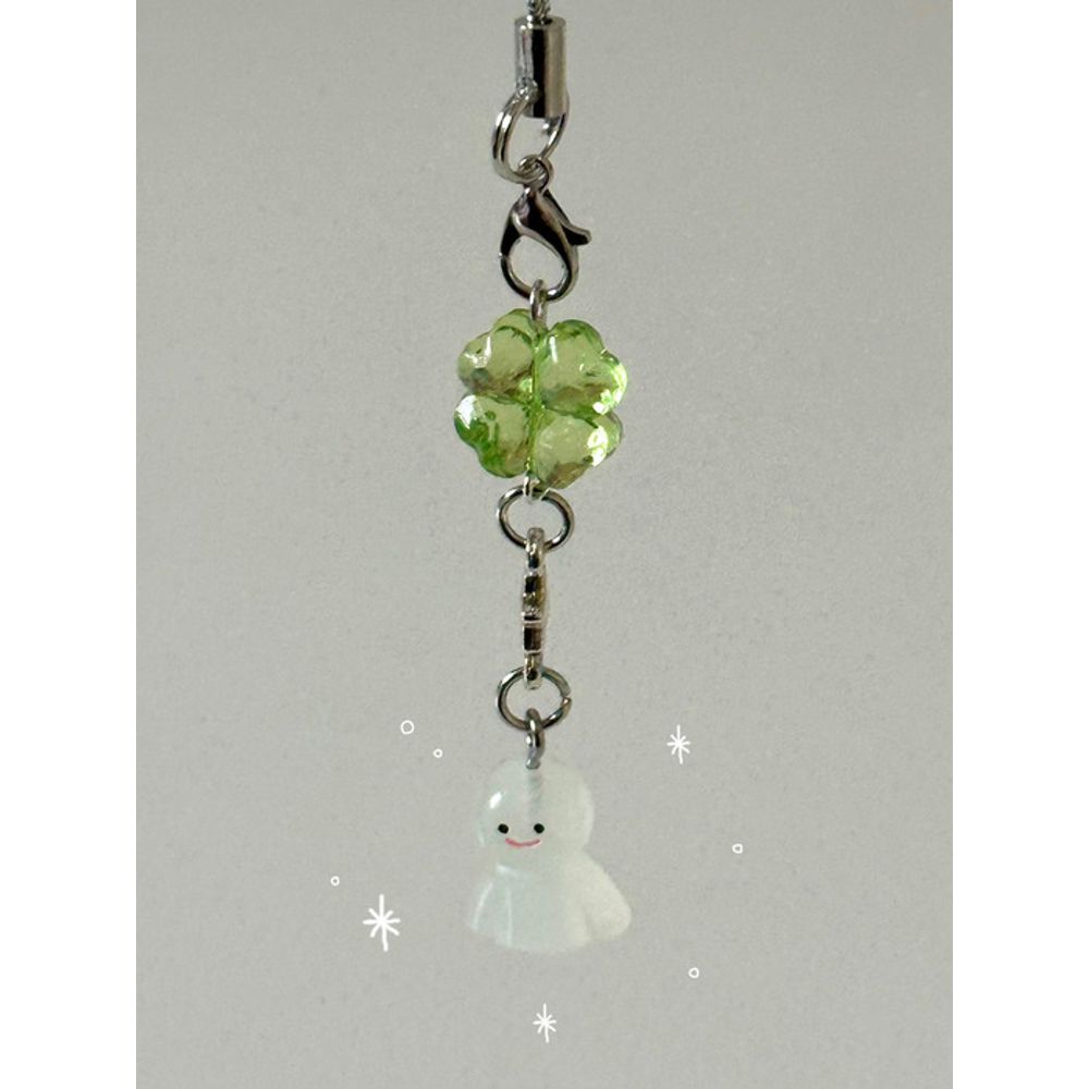 boraand Lucky Clover Ghost Keychain Keyring
boraand Lucky Clover Ghost Keychain Keyring