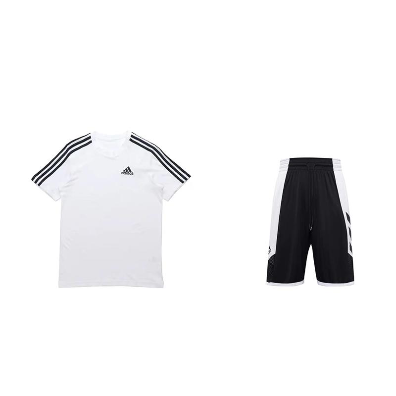 Шорты для баскетбола Adidas Training Three Stripes Round Neck Printed Short Sleeve Five-Poin Shorts Casual Sports Suit GL3733+FH7947 XXL
Шорты для баскетбола Adidas Training Three Stripes Round Neck Printed Short Sleeve Five-Poin Shorts Casual Sports Suit GL3733+FH7947 XXL