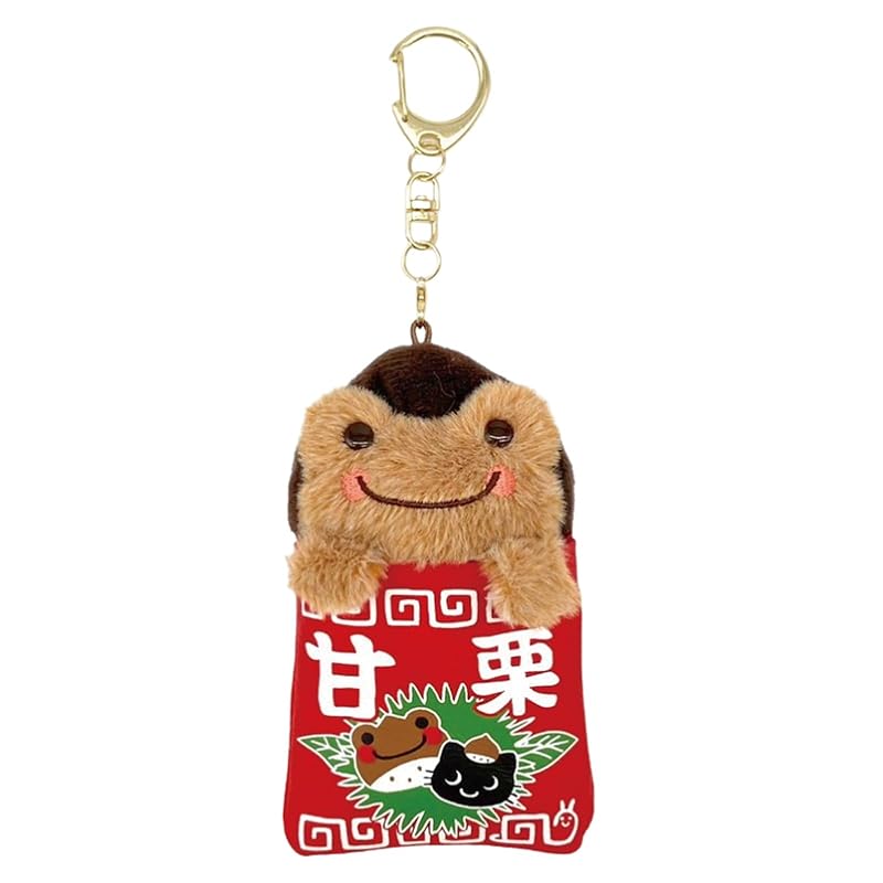 Nakajima Corporation Corporation) pickled frog Oimotokuri mascot chestnut 201997-24 Size: H12 x W7 x D4cm
Nakajima Corporation Corporation) pickled frog Oimotokuri mascot chestnut 201997-24 Size: H12 x W7 x D4cm