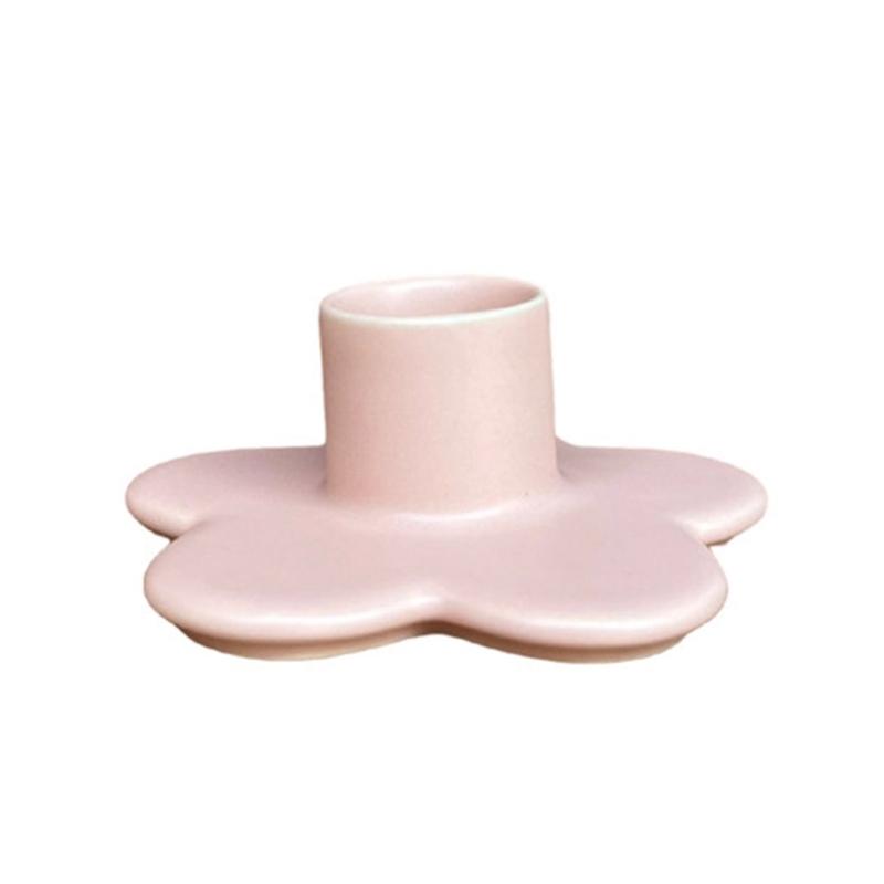 Handpainted Floral Ceramics Candle Holder Elegant Flower Shape Taper Candlestick Stand Easters Party Decorations Gift розовый
Handpainted Floral Ceramics Candle Holder Elegant Flower Shape Taper Candlestick Stand Easters Party Decorations Gift розовый