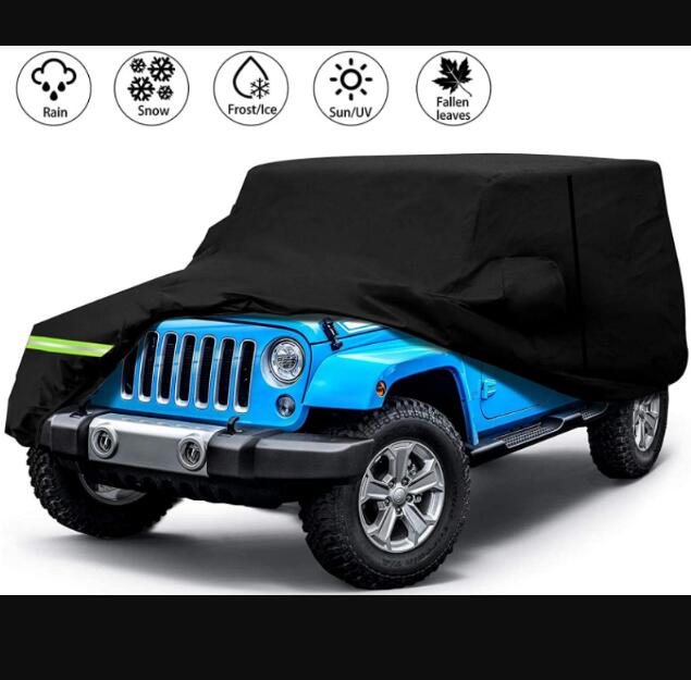 Для Jeep Wrangler 2/4 Door JK JL YJ 1987-2019 черный/серебристый автомобильный чехол водонепроницаемый ветрозащитный пылезащитный анти-УФ автомобильный чехол автомобильные внешние аксессуары 4-door чёрный
Для Jeep Wrangler 2/4 Door JK JL YJ 1987-2019 черный/серебристый автомобильный чехол водонепроницаемый ветрозащитный пылезащитный анти-УФ автомобильный чехол автомобильные внешние аксессуары 4-door чёрный