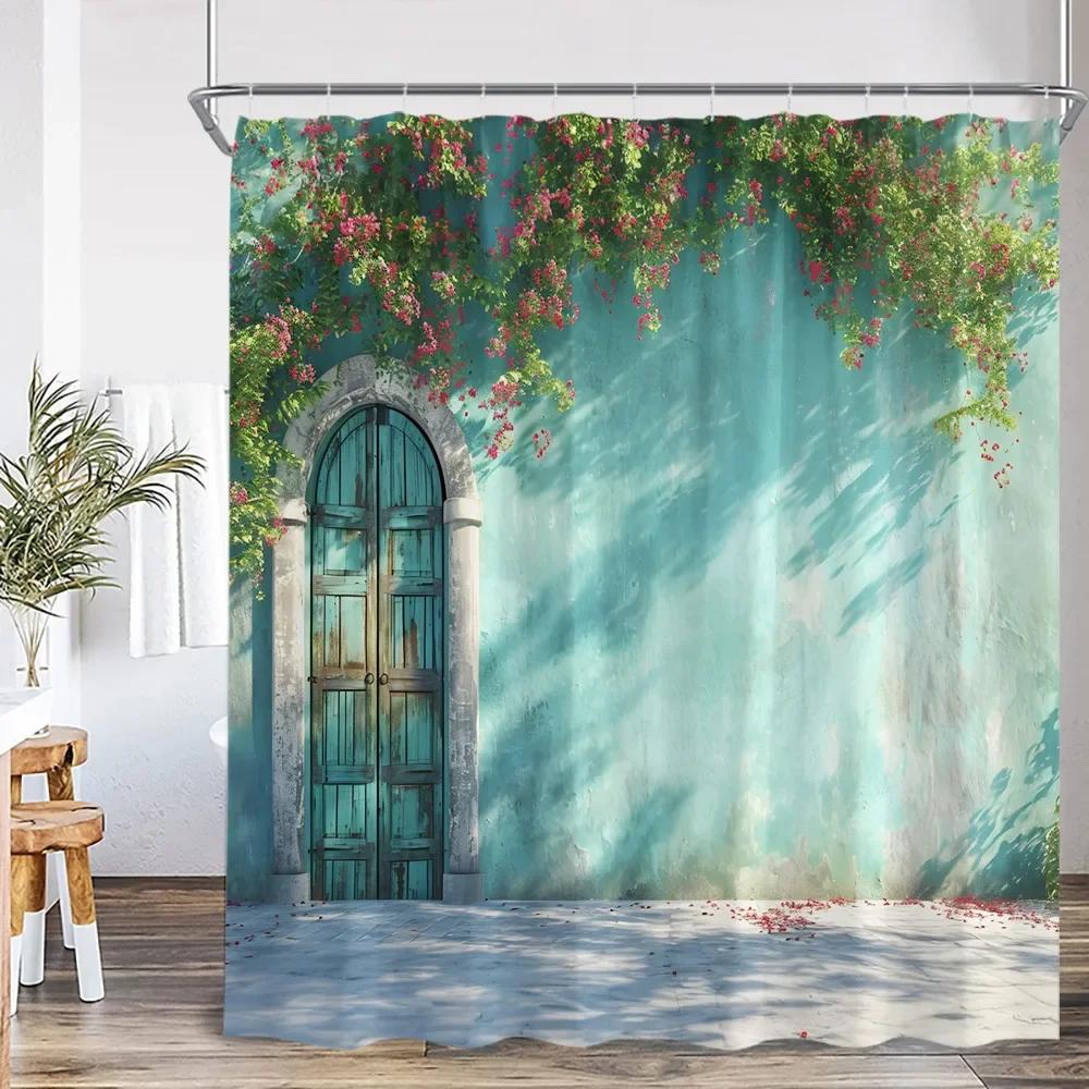 Modern Garden Landscape Shower Curtain Flower Plant Courtyard Bathroom Decoration Polyester Fabric Bathtub Shower Curtain W60H190(CM)-1 Pcs
Modern Garden Landscape Shower Curtain Flower Plant Courtyard Bathroom Decoration Polyester Fabric Bathtub Shower Curtain W60H190(CM)-1 Pcs