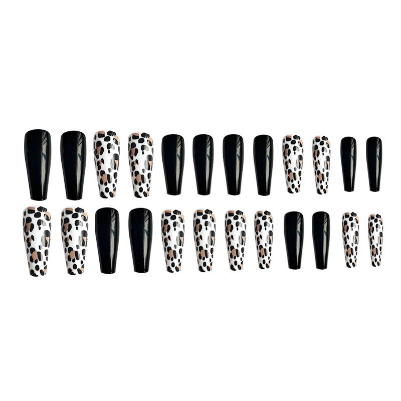 24 шт./компл. накладные ногти модный подарок бесплатно 24 шт. желейный клей водостойкий дизайн ногтей пресс на ногти наклейка для ногтей