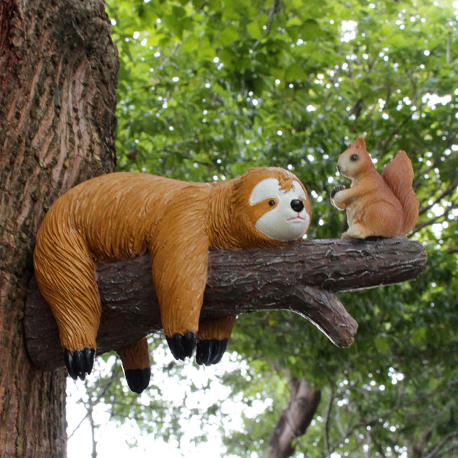 Simulated Sloth and Little Squirrel Garden Statue Sculpture Resin Exquisite Collectible Animal
Simulated Sloth and Little Squirrel Garden Statue Sculpture Resin Exquisite Collectible Animal