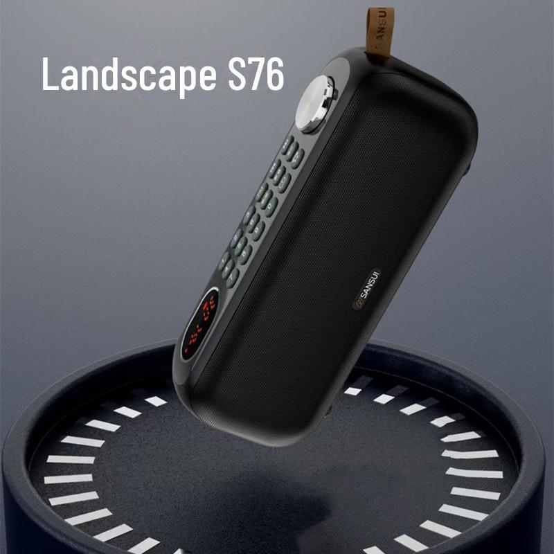 «Беспроводная Bluetooth-колонка Shanshui S76 с мощными басами, USB-радио и функцией цифрового запроса песен на высокой громкости» чёрный
«Беспроводная Bluetooth-колонка Shanshui S76 с мощными басами, USB-радио и функцией цифрового запроса песен на высокой громкости» чёрный
