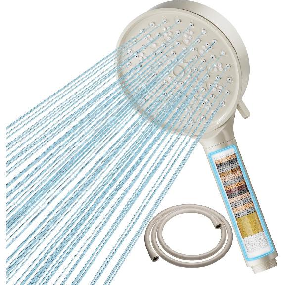 1Pc Cobbe Shower Head With Filter, Shower Head Water-Saving With Filtration In 20 Layers, 6 Jet Types, High Pressure Hand Shower, Economy Shower Head хакі
1Pc Cobbe Shower Head With Filter, Shower Head Water-Saving With Filtration In 20 Layers, 6 Jet Types, High Pressure Hand Shower, Economy Shower Head хакі