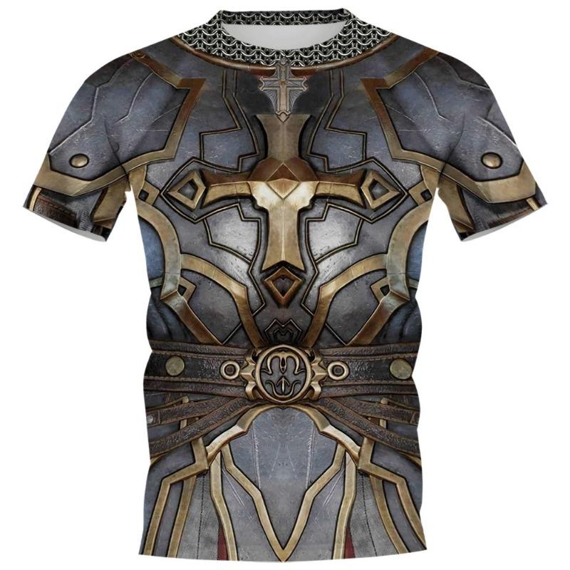 Medieval Armor 3D Printed Warrior Cosplay Men s Summer Vintage Crewneck Short Sleeve Hip Hop Kids Street Fun Casual T-shirt Top 6XL
Medieval Armor 3D Printed Warrior Cosplay Men s Summer Vintage Crewneck Short Sleeve Hip Hop Kids Street Fun Casual T-shirt Top 6XL
