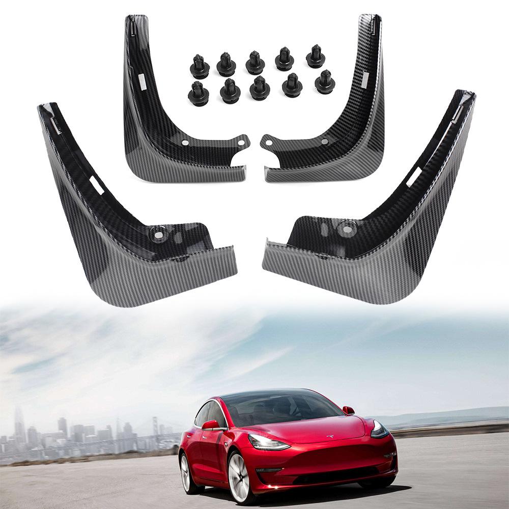 Брызговики из мягкой резины для передних и задних колес Model 3 для трансграничного украшения автомобиля Matte Black
Брызговики из мягкой резины для передних и задних колес Model 3 для трансграничного украшения автомобиля Matte Black