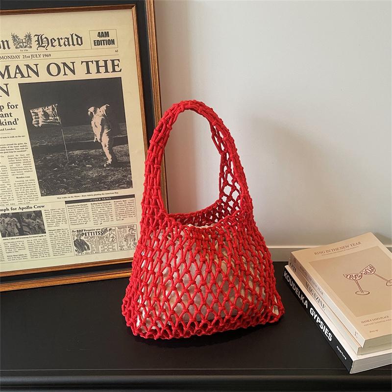 New Ladies Knitted Bag Cute Floral Countryside Style Handbag Fresh Single Shoulder Bag Multiple Colors Available
New Ladies Knitted Bag Cute Floral Countryside Style Handbag Fresh Single Shoulder Bag Multiple Colors Available