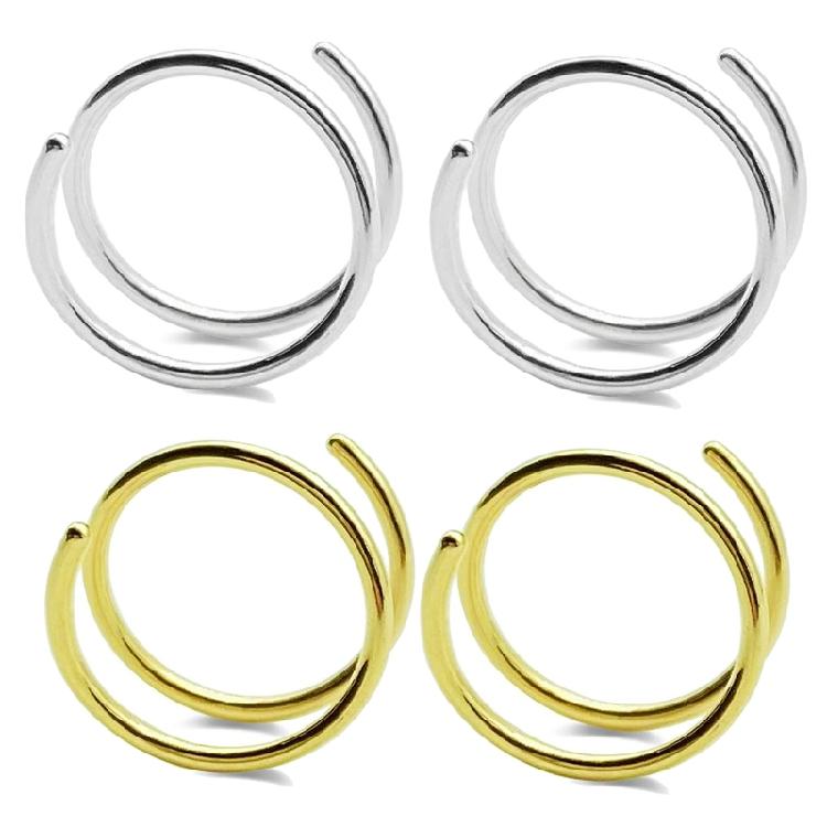4Pieces 8mm 20G Nostril Piercing Spiral Nose Ring for Single Piercing Jewelry 1
4Pieces 8mm 20G Nostril Piercing Spiral Nose Ring for Single Piercing Jewelry 1