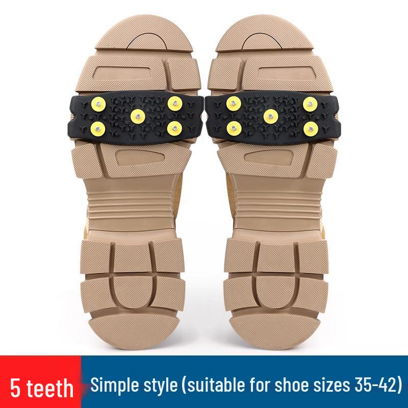 Anti-Slip Crampons: Outdoor Shoe Covers with Spikes for Snow, Ice, and Rock Climbing
Anti-Slip Crampons: Outdoor Shoe Covers with Spikes for Snow, Ice, and Rock Climbing